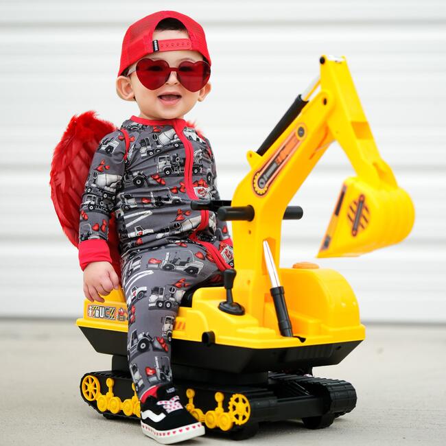 Grey Loads of Love Snoozer