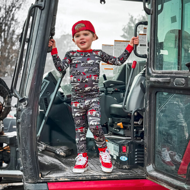 Grey Loads of Love 2 Piece Pajama Set - Pajamas - 4
