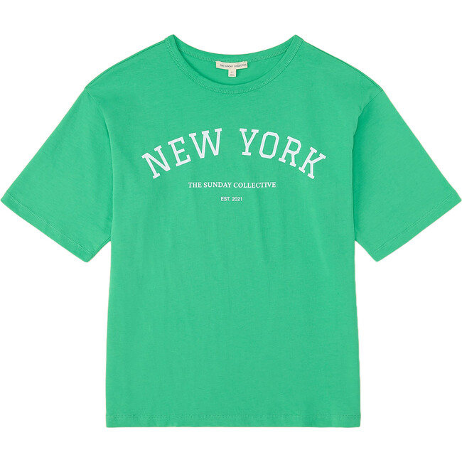 Organic Sunday Tee , Gramercy Green - T-Shirts - 1
