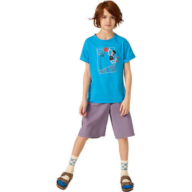 Organic Weekend Tee, Bodega Blue