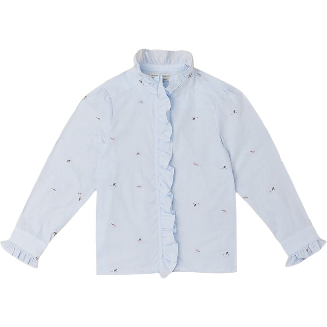 Organic Wildflower Ruffled Shirt - Shirts - 1