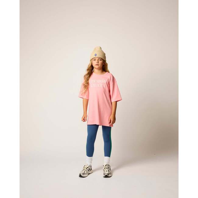 Organic Sunday Tee, Petal Pink