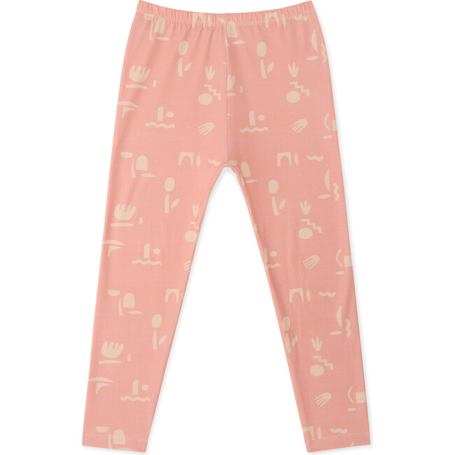 Pima Weekend Leggings, Dusty Pink