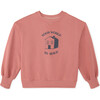 Organic Weekend House Sweatshirt, Red - Sweatshirts - 1 - thumbnail