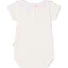 BONPOINT June Neon Detail Bodysuit, Blanc Lait - Onesies - 2