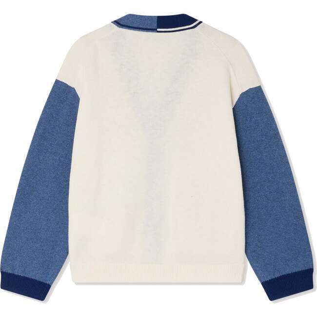 BONPOINT Loris Cardigan, Ra Blanc Lait