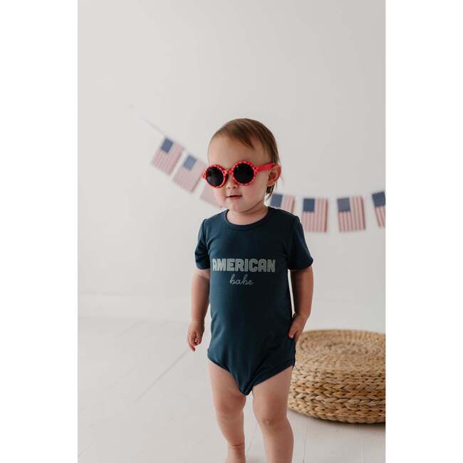 Baby Short Sleeve Bodysuit American Babe