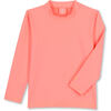 Anti-UV Swim Shirt, Papaya Peach - Rash Guards - 1 - thumbnail