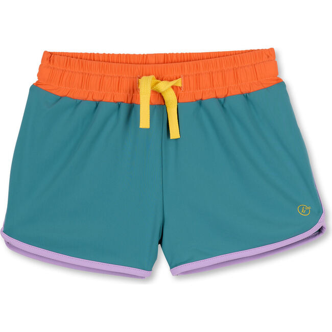 Anti-UV Short Kiwi, Retro Teal