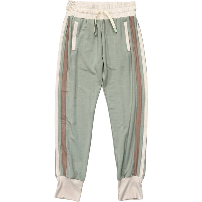 Track Striped Jogger Desert Sage