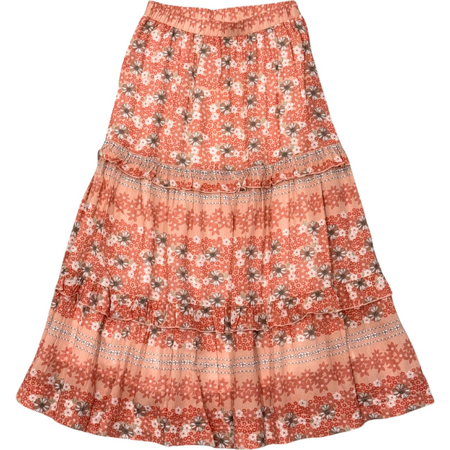 Tiered Maxi Skirt Ava Floral