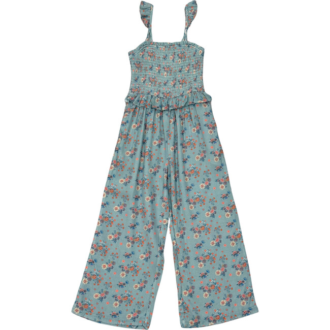 Tank Smocked Jumpsuit Olivia Floral
