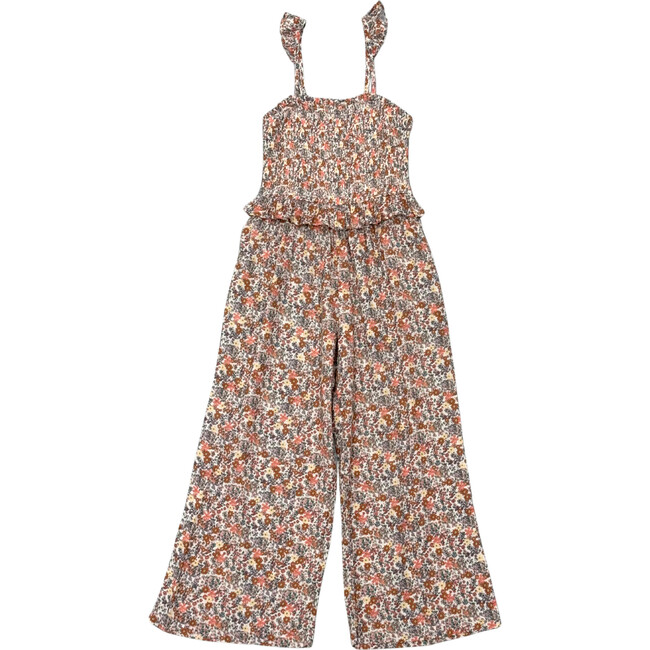 Tank Smocked Jumpsuit Everly Wildflower