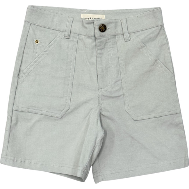 Corduroy Shorts Sky Blue