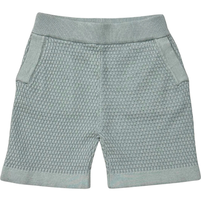 Boy's Knit Shorts Cloud Blue