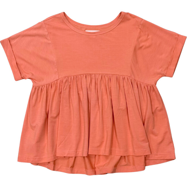 Babydoll Top Coral