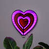 Infinty Neon Mirror Light-Heart - Lighting - 2