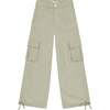 Lily Jogger Girl, Dried Sage - Jeans - 1 - thumbnail