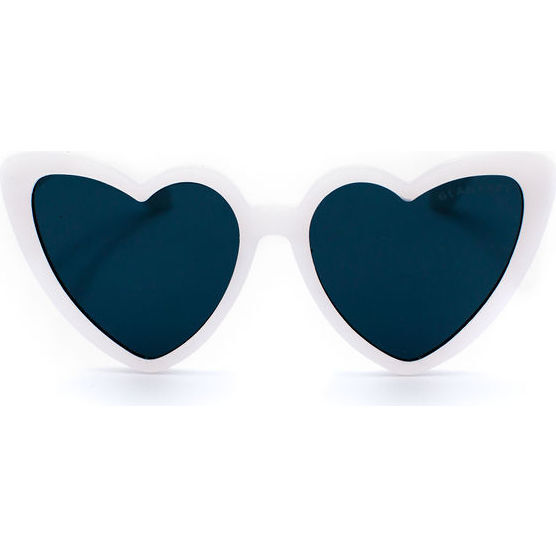 Priscilla Sunglasses, White