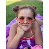 Ariel Shell Sunglass Frame, Pink - Sunglasses - 2 - thumbnail