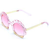 Ariel Shell Sunglass Frame, Pink - Sunglasses - 3 - thumbnail
