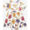 Peanut Butter Jelly Time Ruffled Twirl Bodysuit Dress White - Dresses - 1 - thumbnail