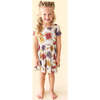 Peanut Butter Jelly Time Ruffled Twirl Dress White - Dresses - 2
