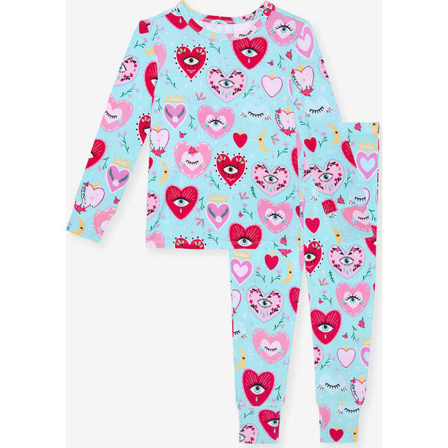 Sweet Fiona Classic Pajama Set Blue