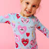 Sweet Fiona Classic Pajama Set Blue - Pajamas - 2