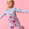 Sweet Fiona Classic Pajama Set Blue - Pajamas - 3