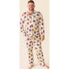 Peanut Butter Jelly Time Men's Luxe Pajama Pant Set White - Pajamas - 1 - thumbnail