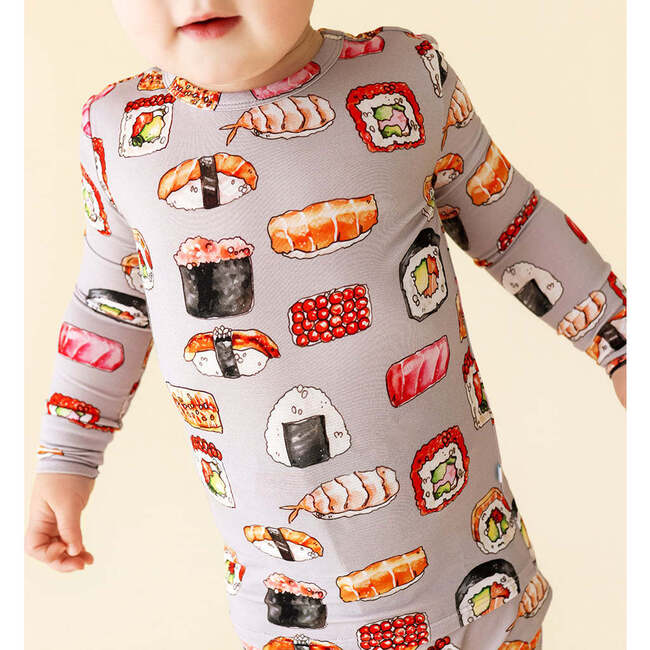 Sushi Mushi Classic Pajama Set Brown - Pajamas - 3