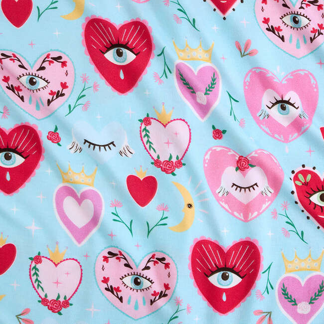 Sweet Fiona Classic Pajama Set Blue - Pajamas - 6