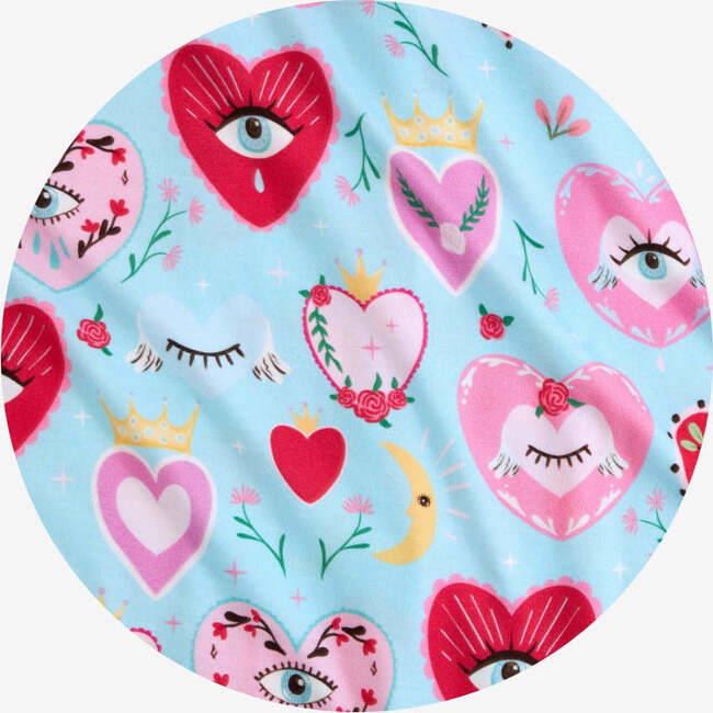 Sweet Fiona Classic Pajama Set Blue - Pajamas - 7