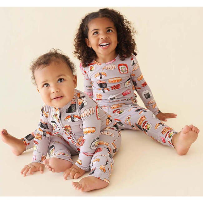 Sushi Mushi Classic Pajama Set Brown - Pajamas - 5