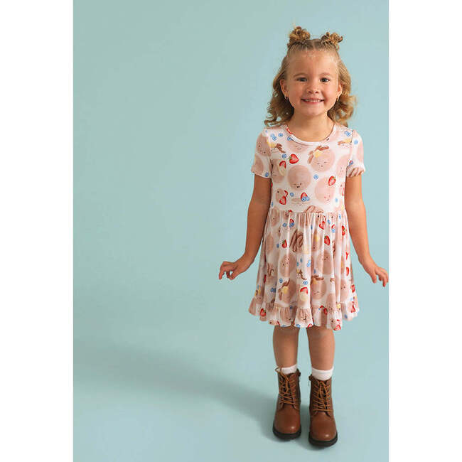 Pancakes Ruffled Twirl Dress White - Dresses - 4