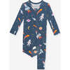 Odyssey Convertible One Piece Blue - Rompers - 1 - thumbnail