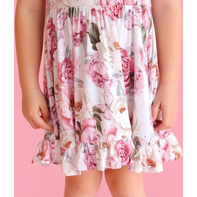 Lucienne Ruffled Twirl Dress Pink - Dresses - 3