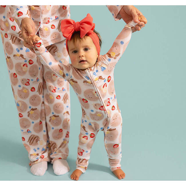 Pancakes Convertible One Piece White - Rompers - 3