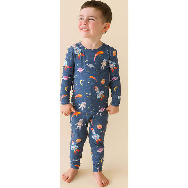 Odyssey Classic Pajama Set Blue - Pajamas - 3