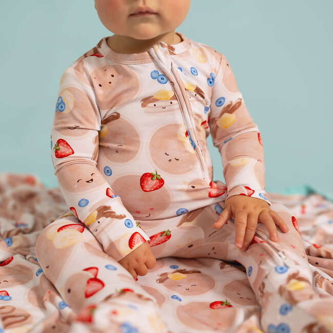 Pancakes Convertible One Piece White - Rompers - 4