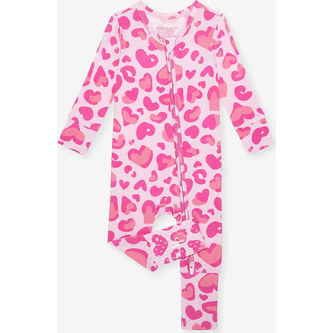 Love Leopard Convertible One Piece Pink