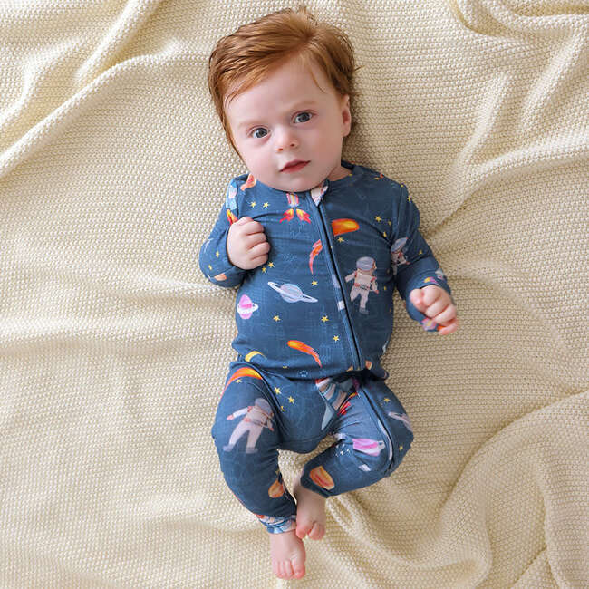 Odyssey Convertible One Piece Blue - Rompers - 4