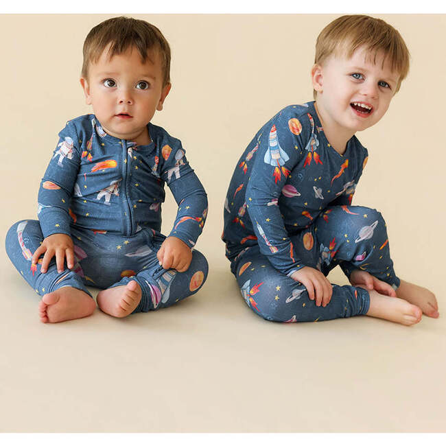 Odyssey Classic Pajama Set Blue - Pajamas - 4