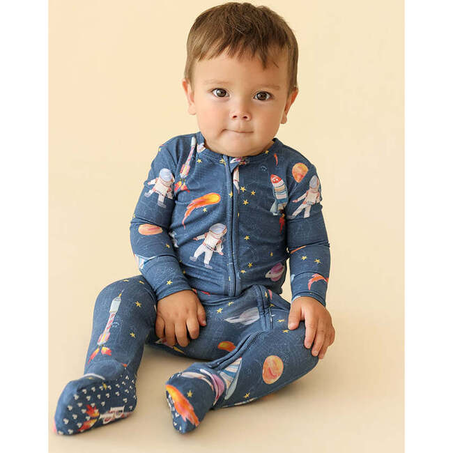 Odyssey Convertible One Piece Blue - Rompers - 5