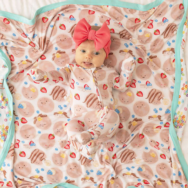 Pancakes Convertible One Piece White - Rompers - 5