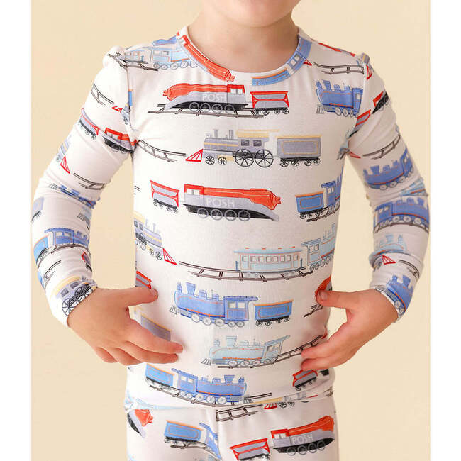 Landon Classic Pajama Set Beige