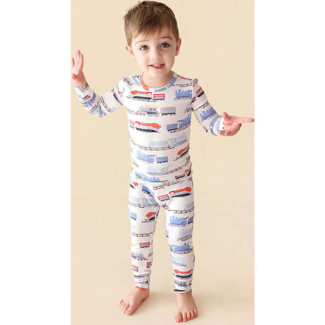 Landon Classic Pajama Set Beige - Pajamas - 5