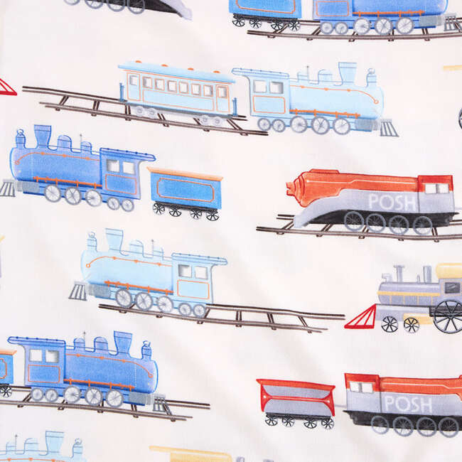 Landon Classic Pajama Set Beige - Pajamas - 6