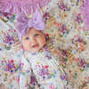 Katrina Footie Ruffled Zippered One Piece Pink - Footie Pajamas - 4